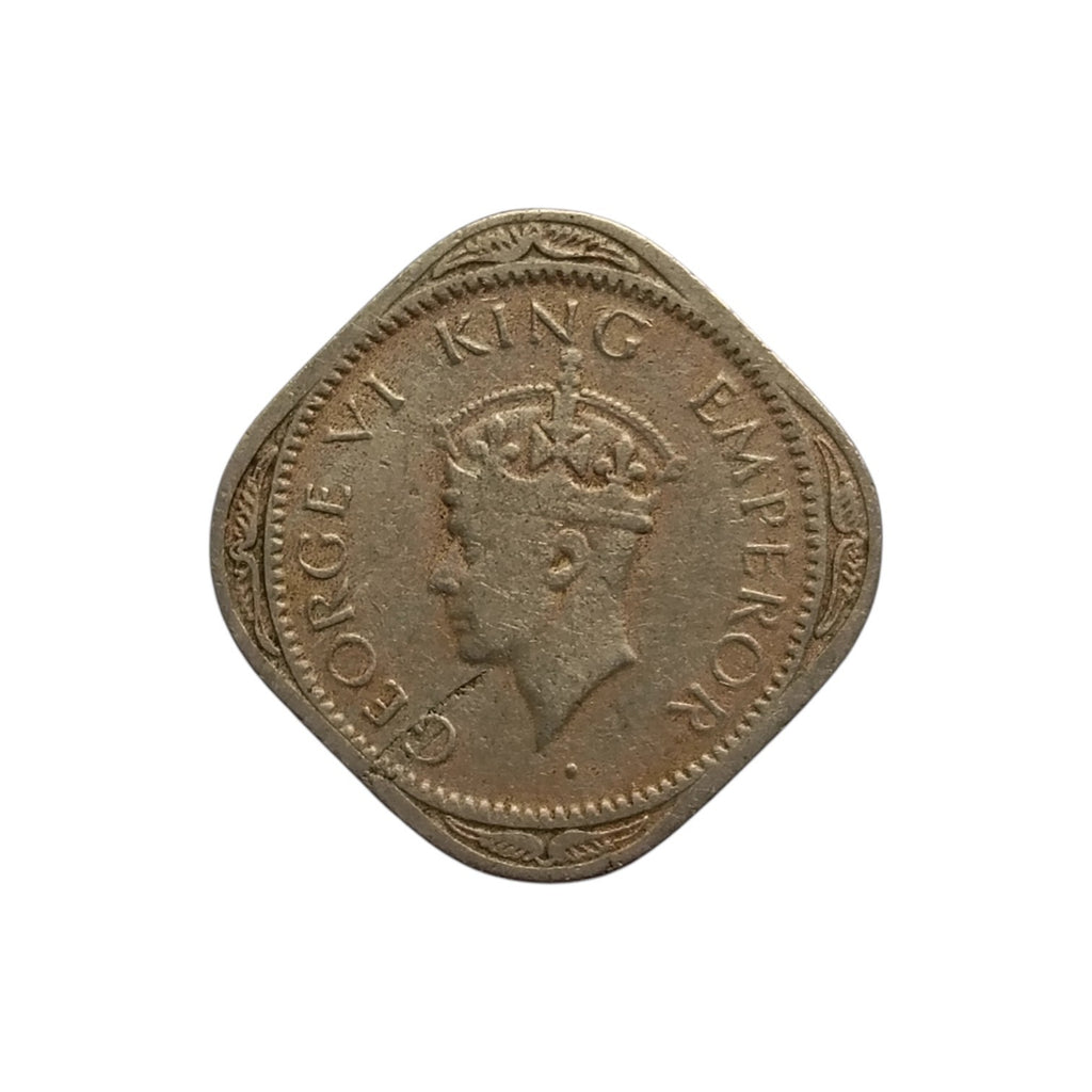 1946 1/2 Anna coin - George 6th king