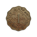 1939 1 Anna coin - George 6th king