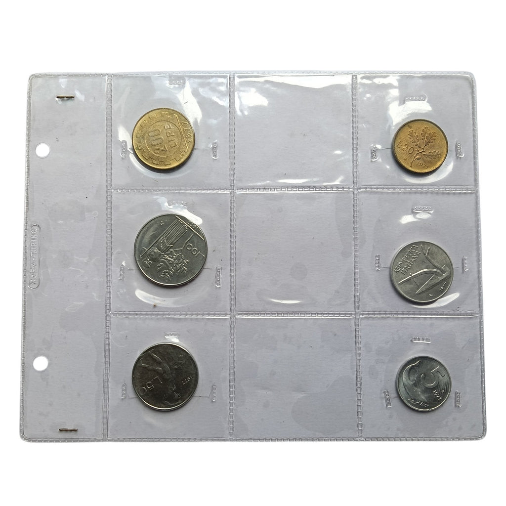 1977 Italy UNC set of 6 coins