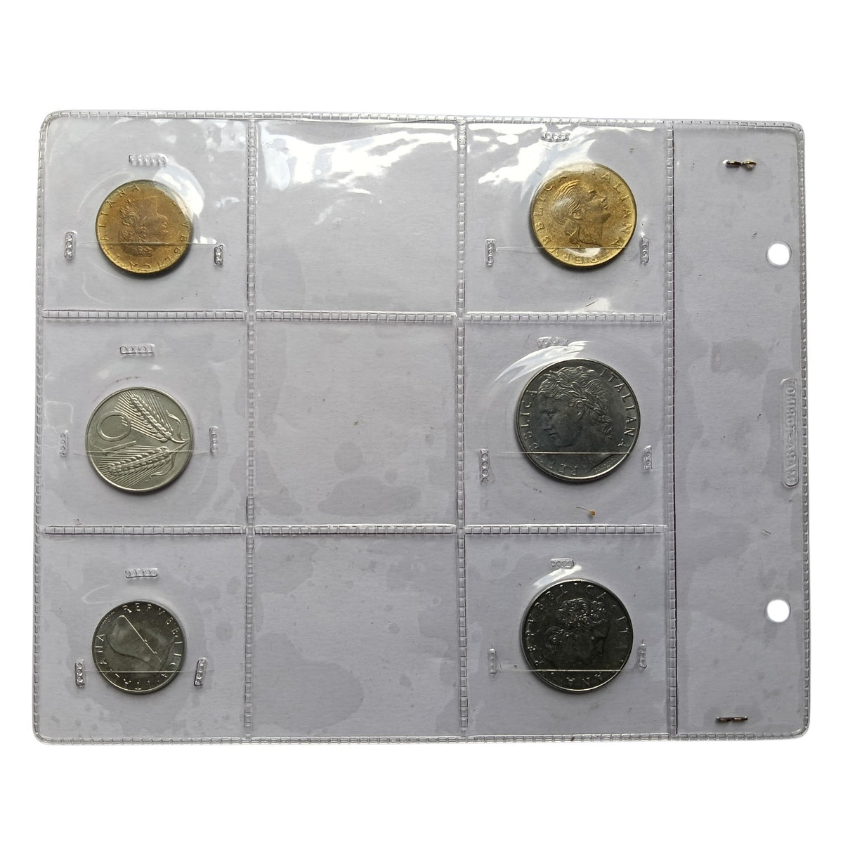 1977 Italy UNC set of 6 coins