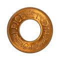 GEM UNC - 1943 1 Pice (Hole Coin) - George 6th King