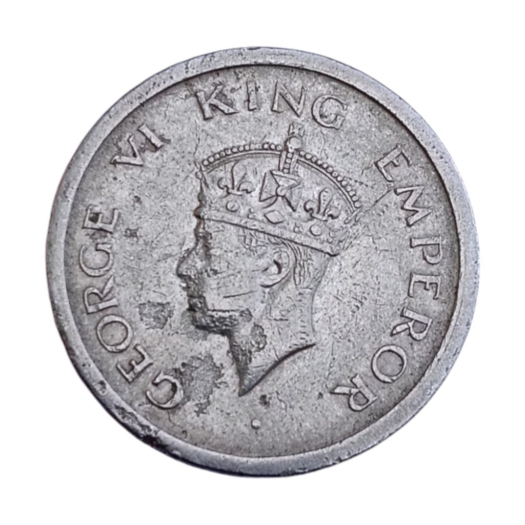 1947 1 Rupee Coin - George 6th King (British India)