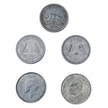 1947 to 1969 1 Rupee (Nickel) Coins Set