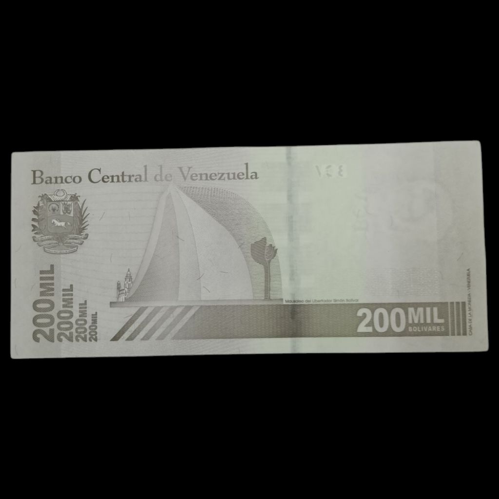 Venezuela 200,000 Bolivars UNC Note (September 3rd - 2020) - P#112