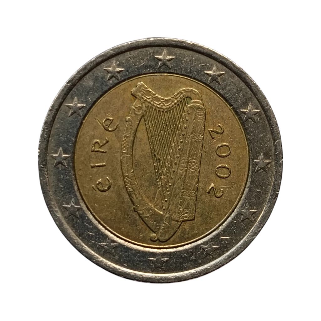 2002 Ireland 2 Euros Coin