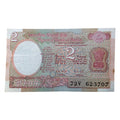 1985 - 1990 2 Rupees UNC Note - R. N. Malhotra P#79