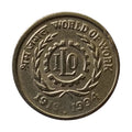1994 5 Rupees Coin (World of Work I.L.O)