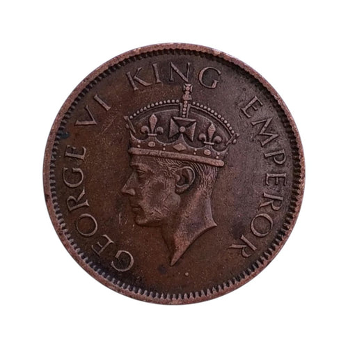 One Quarter Anna Coin - George 6th King