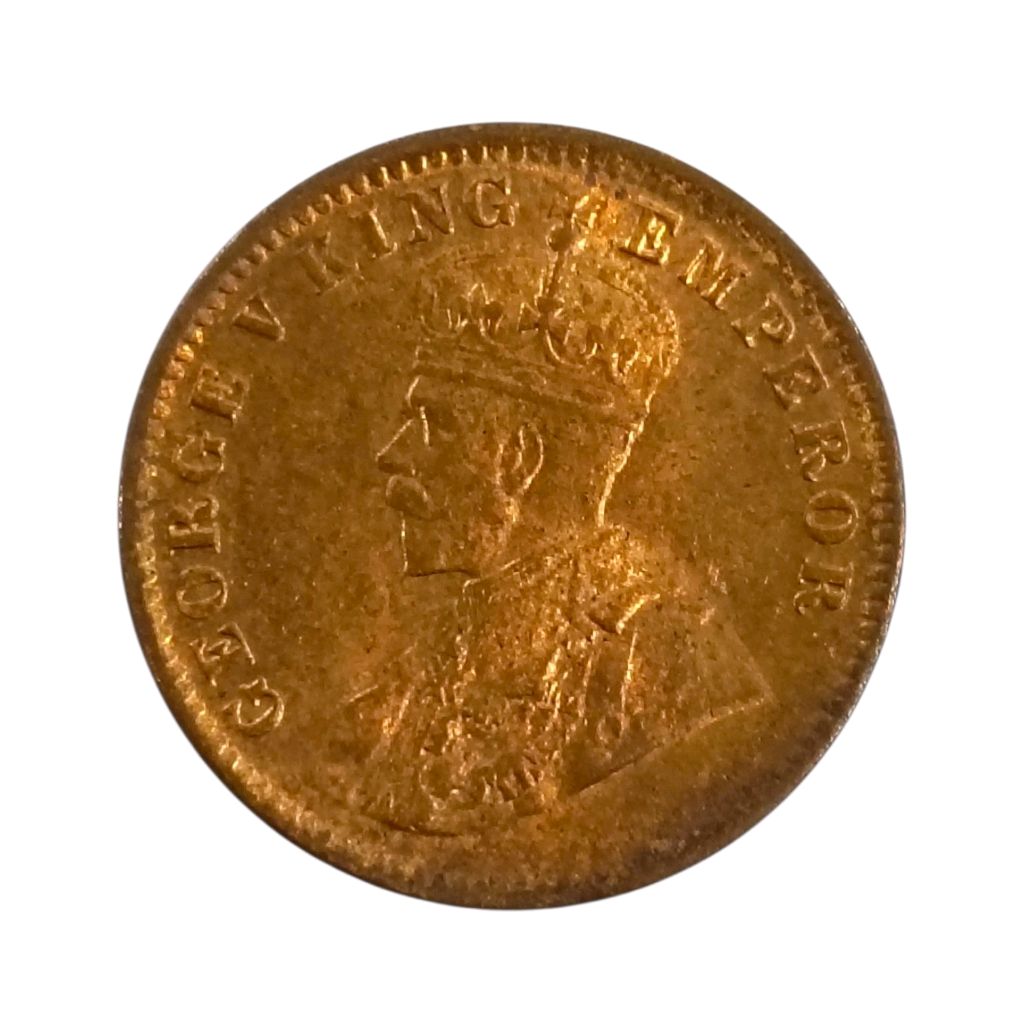 1919 Quarter Anna - George 5th King 👑 UNC Coin