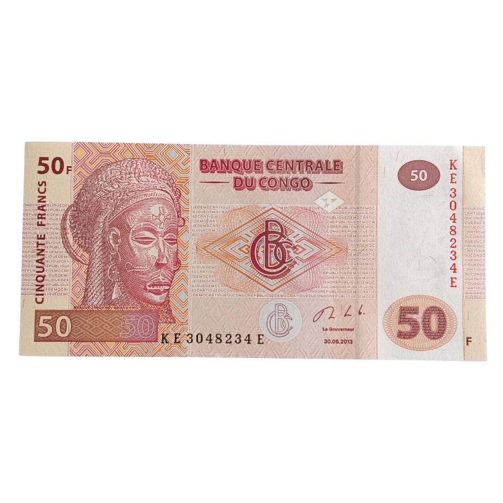 Congo 50 Francis UNC Note