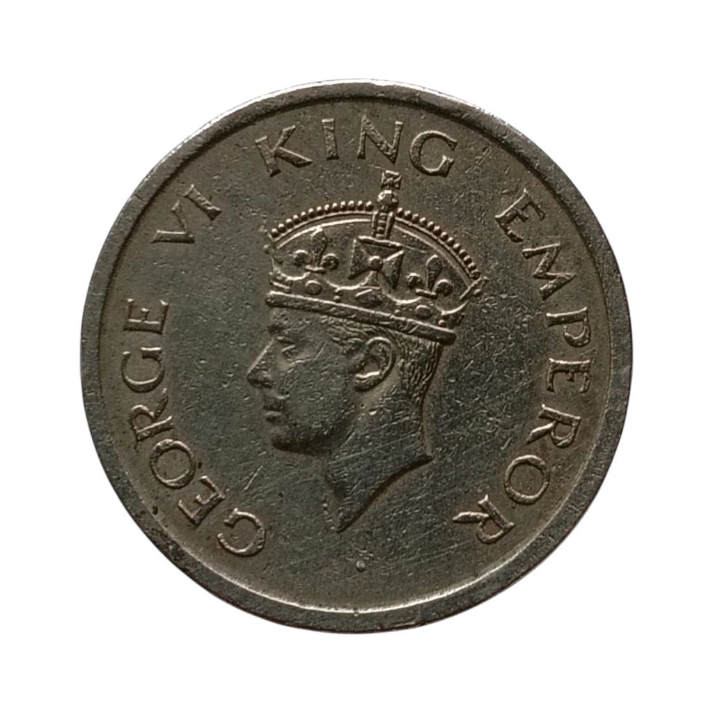 1947 1 Rupee Coin - George 6th King (British India)