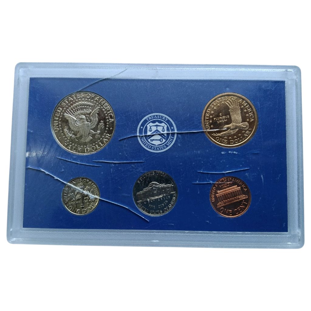 2000 USA Proof Set of 5 Coins