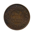(1903 - 1910) 1/2 Pice Coin - Edward 7th King