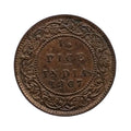 (1903 - 1910) 1/2 Pice Coin - Edward 7th King