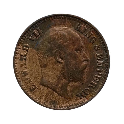 (1903 - 1910) 1/2 Pice Coin - Edward 7th King