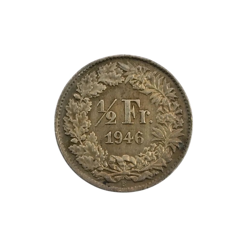 Switzerland Half Franc Silver Coin